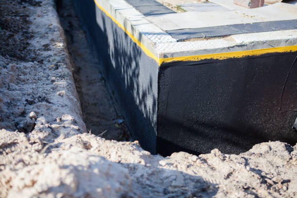 Professional Waterproofing technician working in Elko New Market, MN